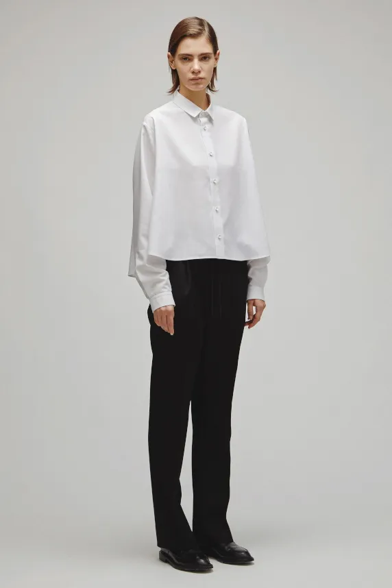 RERACS REGULAR COLLAR A-LINE SHIRT