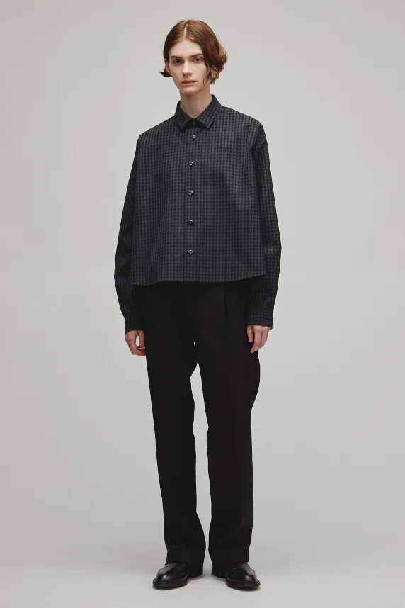 RERACS REGULAR COLLAR A-LINE SHIRT