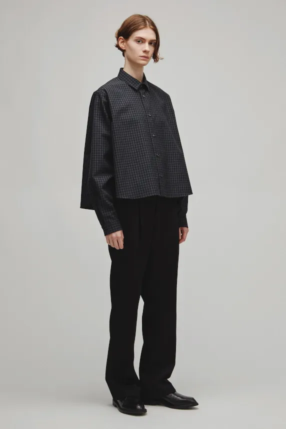 RERACS REGULAR COLLAR A-LINE SHIRT