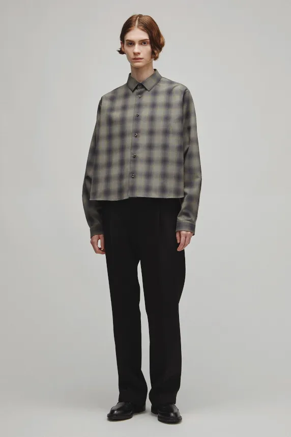 RERACS REGULAR COLLAR A-LINE SHIRT