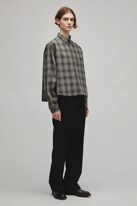 RERACS REGULAR COLLAR A-LINE SHIRT