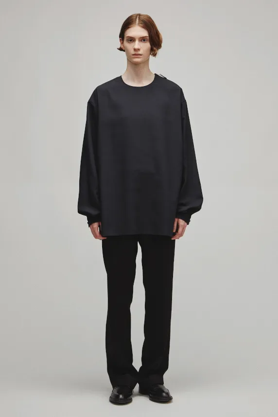 THE SIDE ZIP PULLOVER SHIRT