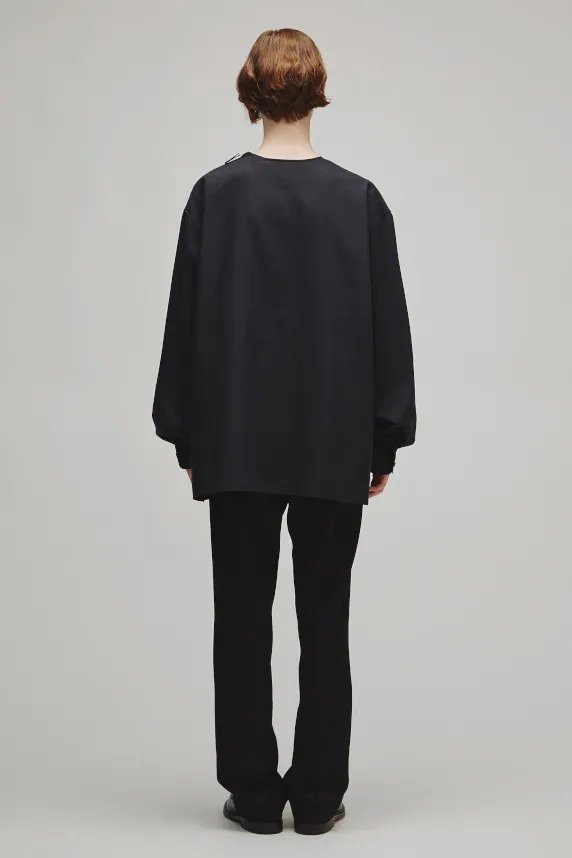 THE SIDE ZIP PULLOVER SHIRT