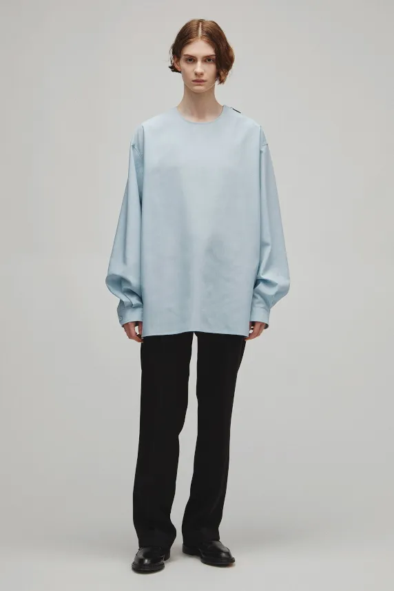 THE SIDE ZIP PULLOVER SHIRT