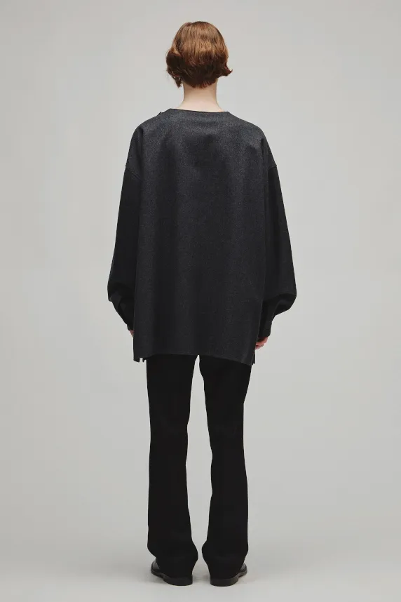 THE SIDE ZIP PULLOVER SHIRT