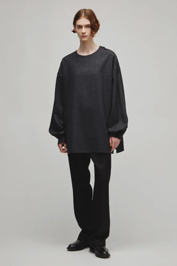 THE SIDE ZIP PULLOVER SHIRT