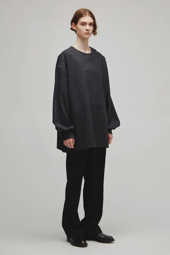 THE SIDE ZIP PULLOVER SHIRT