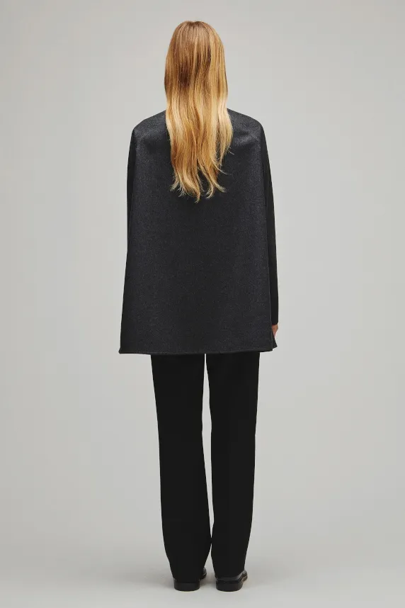 RERACS COLLARLESS A-LINE TUNIC