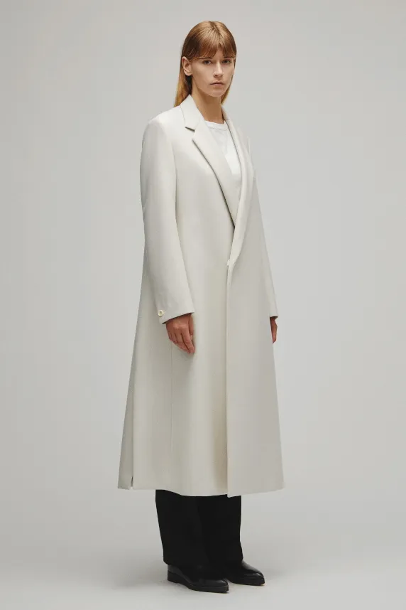 RERACS NOTCHED A-LINE COAT