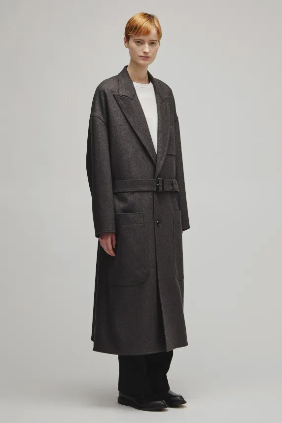RERACS PEAKED LAPEL SHIRT COAT