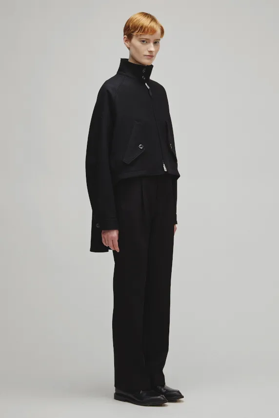 RERACS BACK TAIL HARRINGTON JACKET