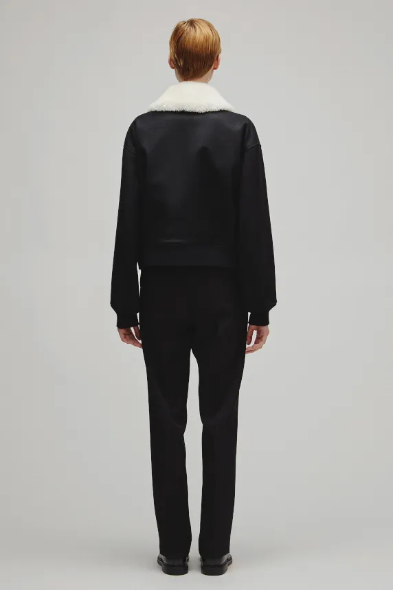 THE A2 JACKET W WITH BOA COLLAR