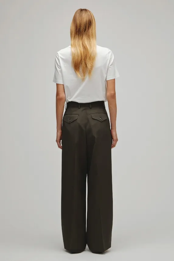 RERACS DARTS WIDE SLACKS
