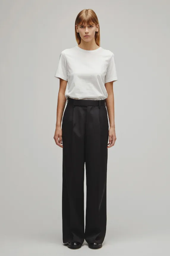 RERACS DARTS WIDE SLACKS