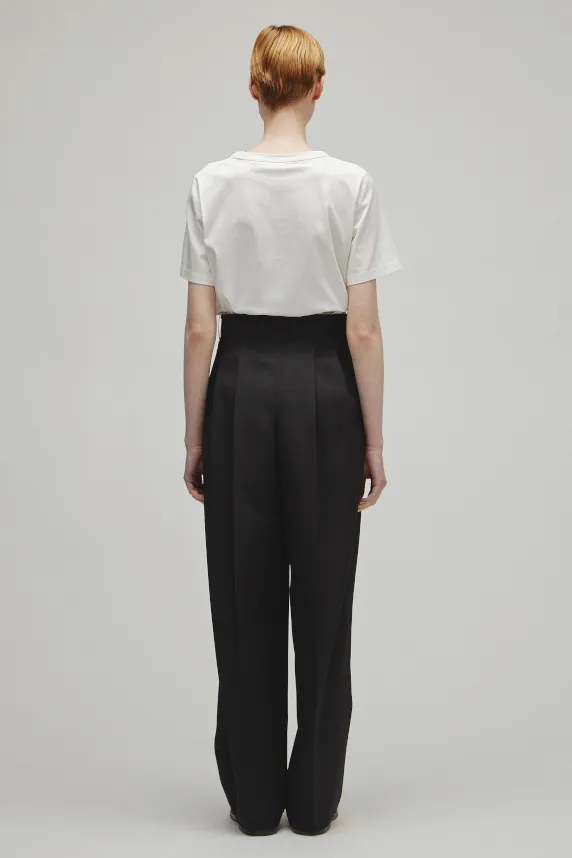 RERACS 2 TUCK WIDE SLACKS