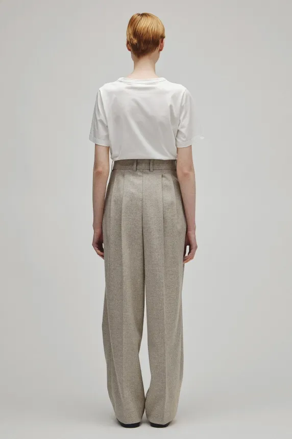 RERACS 2 TUCK WIDE SLACKS