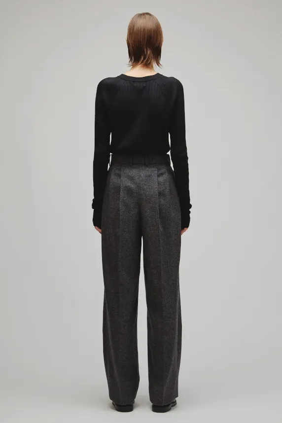 RERACS 2 TUCK WIDE SLACKS