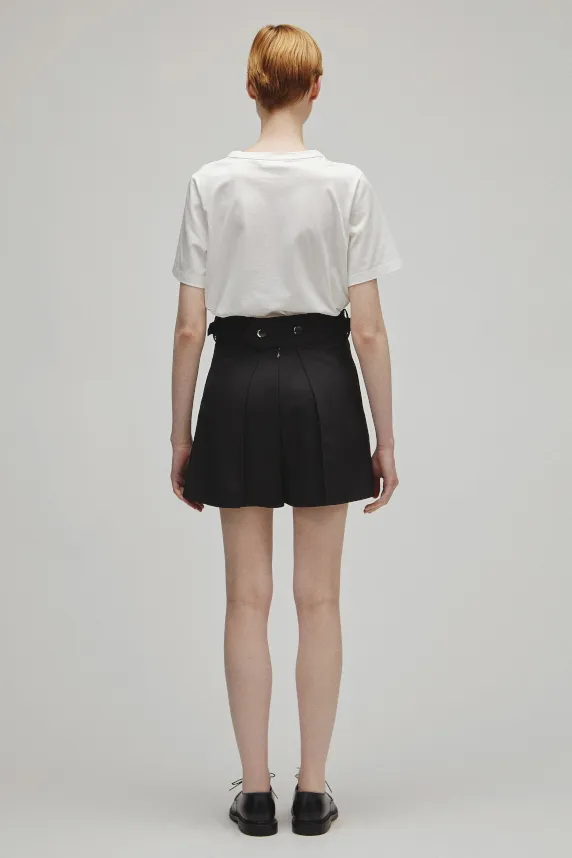 RERACS RAYERED SKIRT SHORTS