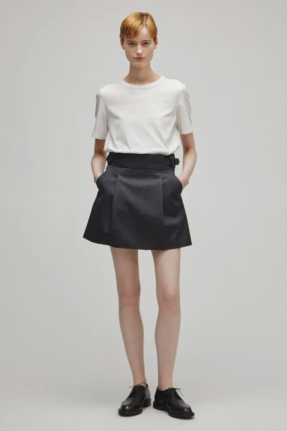 RERACS RAYERED SKIRT SHORTS