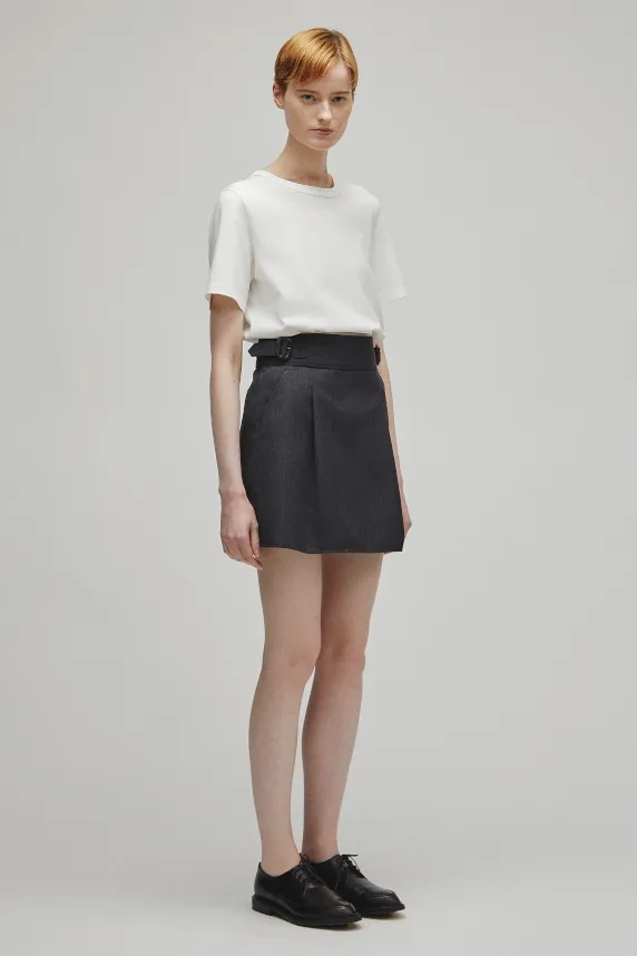 RERACS RAYERED SKIRT SHORTS