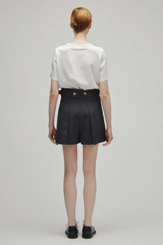 RERACS RAYERED SKIRT SHORTS