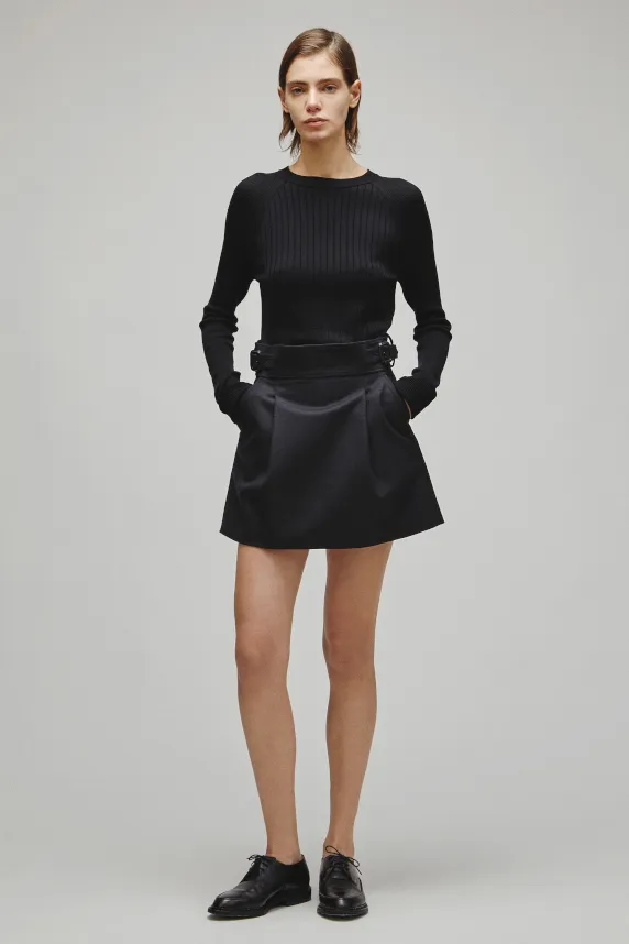 RERACS RAYERED SKIRT SHORTS