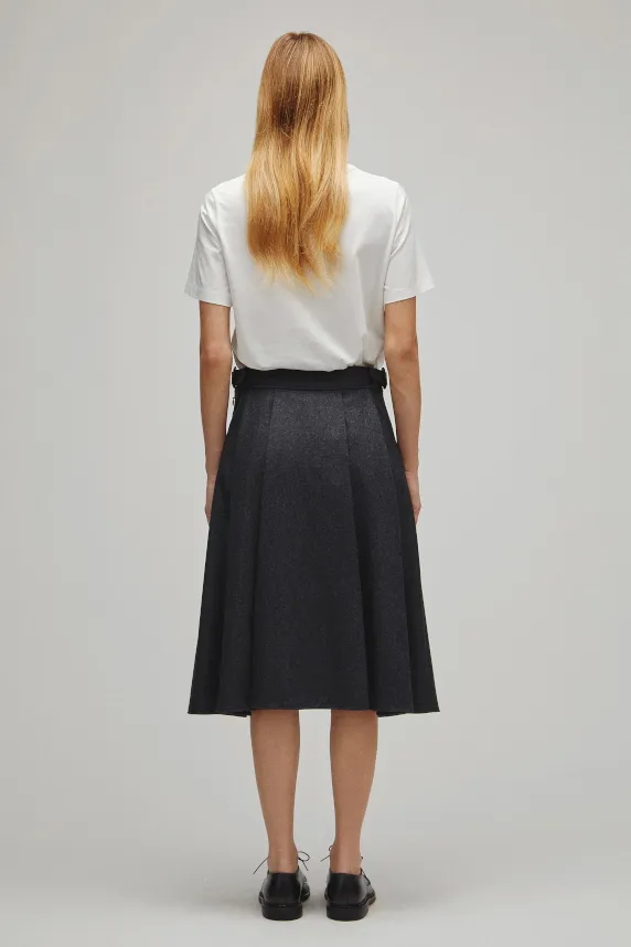 RERACS GURKHA TUCK SKIRT