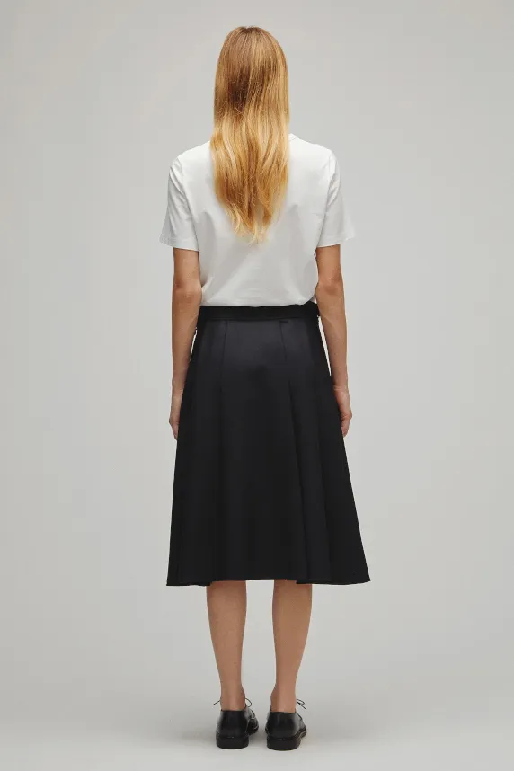 RERACS GURKHA TUCK SKIRT