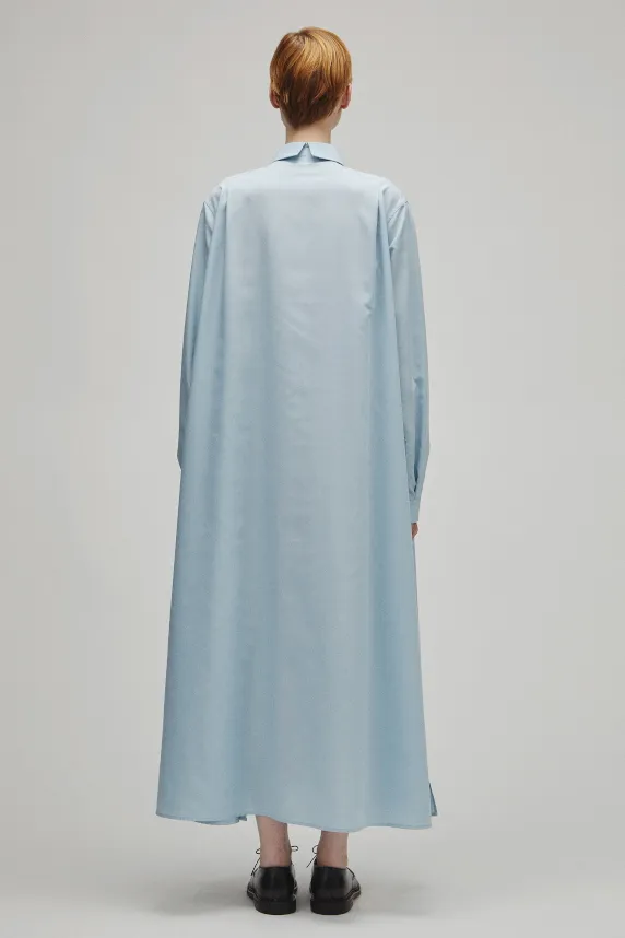 RERACS REGULAR COLLAR A-LINE DRESS
