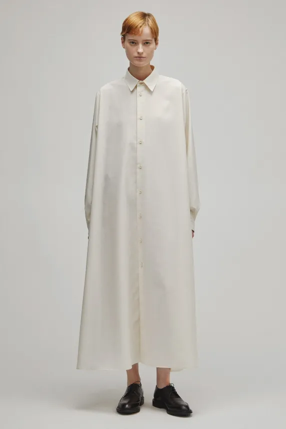 RERACS REGULAR COLLAR A-LINE DRESS