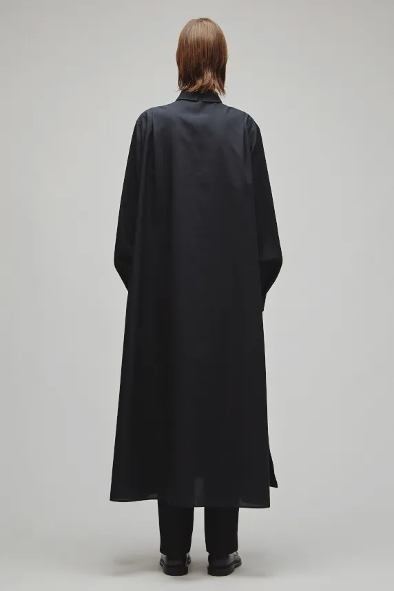 RERACS REGULAR COLLAR A-LINE DRESS
