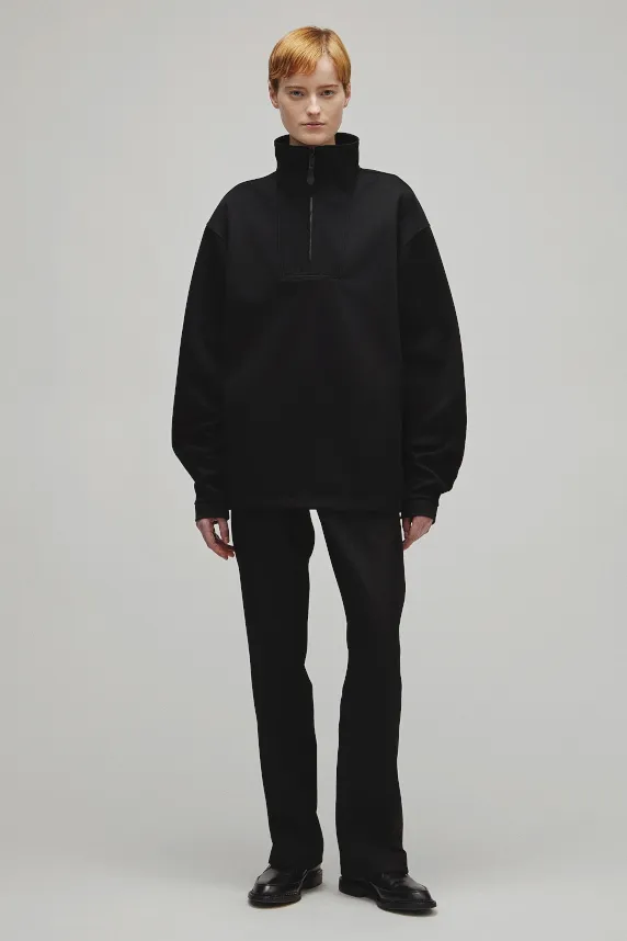 RERACS HALF ZIP PULLOVER