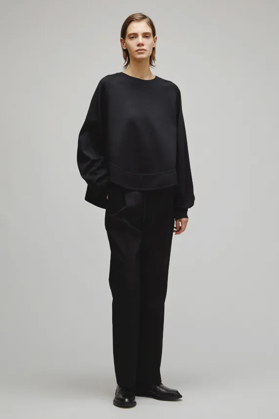 RERACS A-LINE SHORT RAGLAN SWEAT