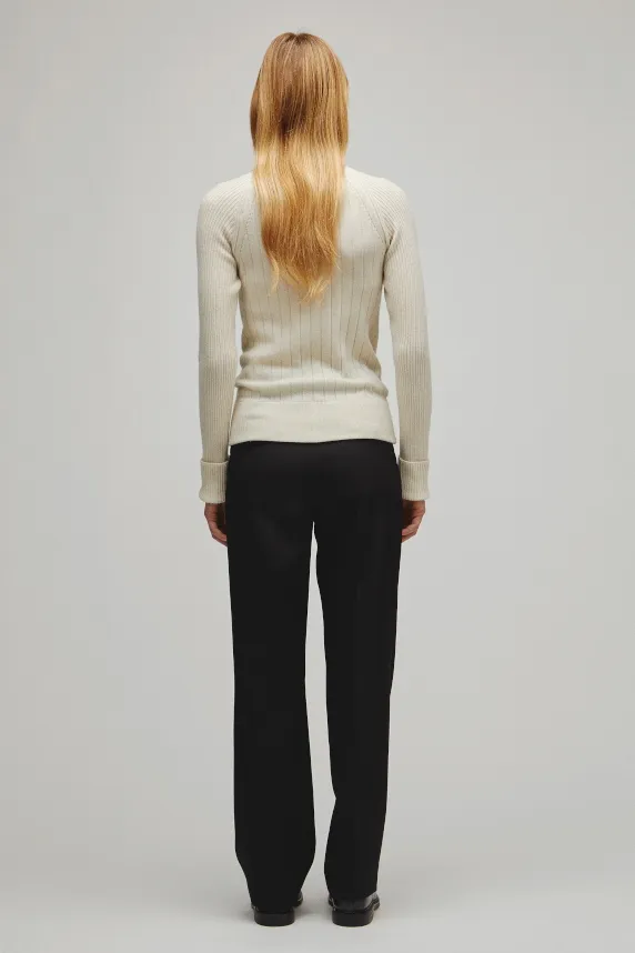 RERACS RAGLAN TURTLE NECK PULLOVER KNIT