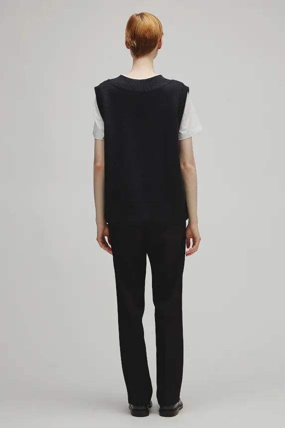 RERACS V NECK PULLOVER KNIT VEST