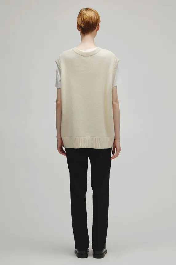 RERACS V NECK PULLOVER KNIT VEST