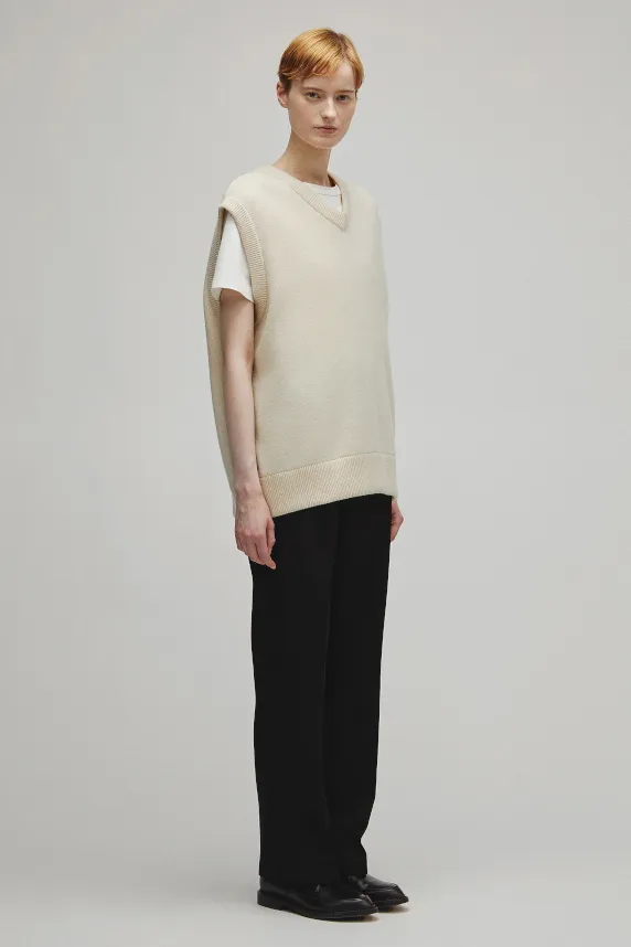 RERACS V NECK PULLOVER KNIT VEST