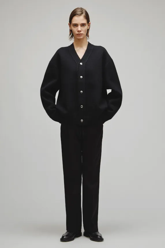 RERACS SNAP BUTTON KNIT CARDIGAN