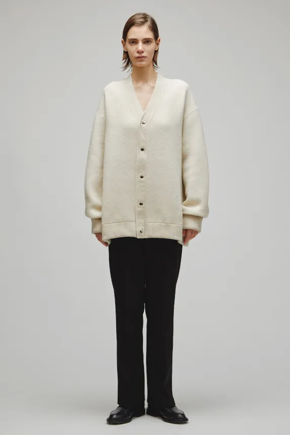 RERACS SNAP BUTTON KNIT CARDIGAN