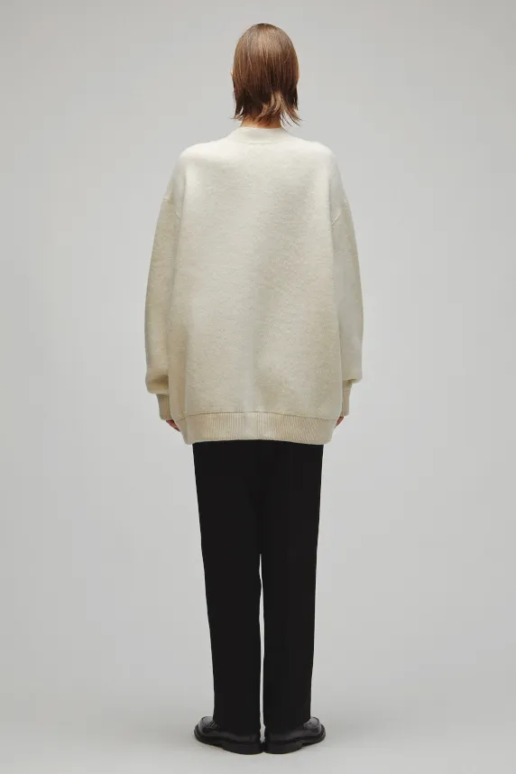 RERACS SNAP BUTTON KNIT CARDIGAN