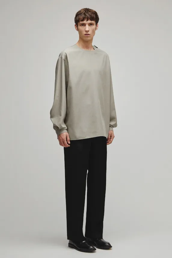 THE SIDE ZIP PULLOVER SHIRT