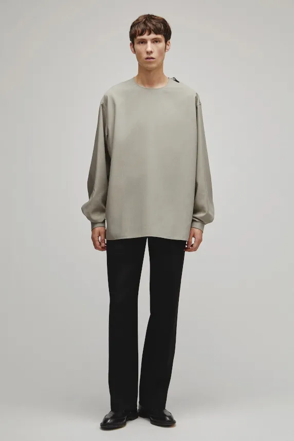 THE SIDE ZIP PULLOVER SHIRT