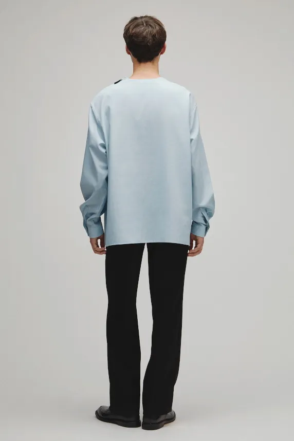 THE SIDE ZIP PULLOVER SHIRT