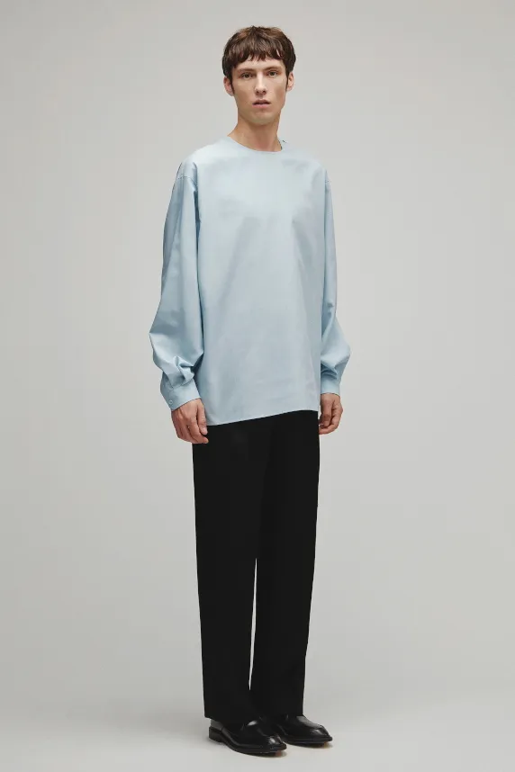 THE SIDE ZIP PULLOVER SHIRT
