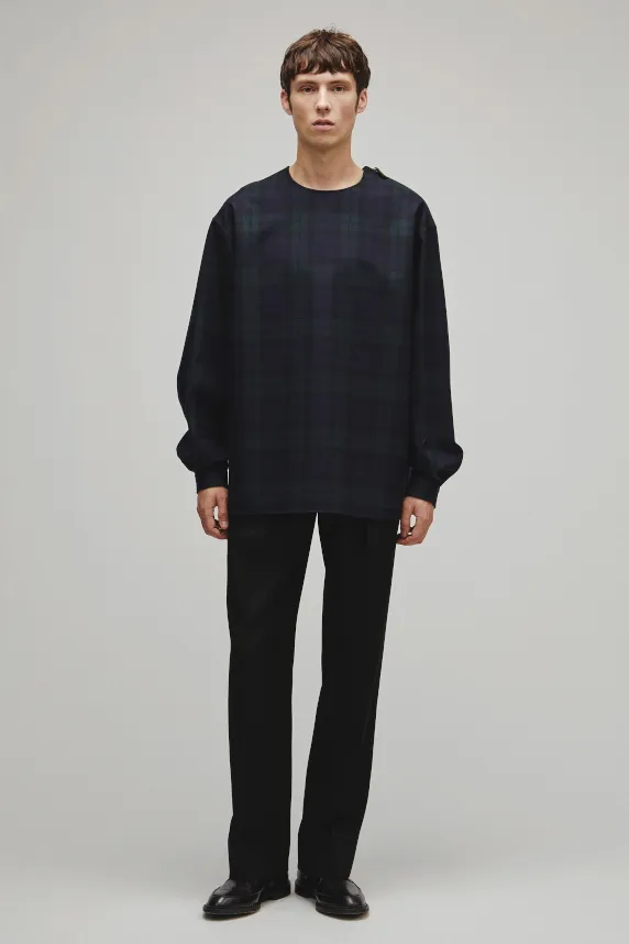 THE SIDE ZIP PULLOVER SHIRT