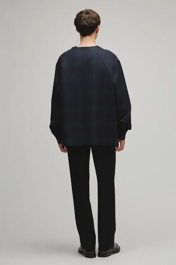 THE SIDE ZIP PULLOVER SHIRT
