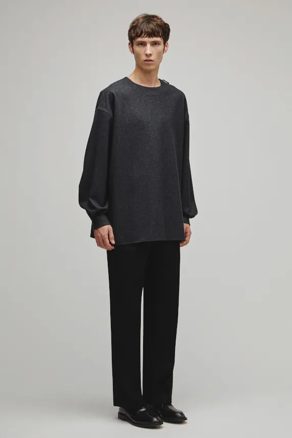 THE SIDE ZIP PULLOVER SHIRT