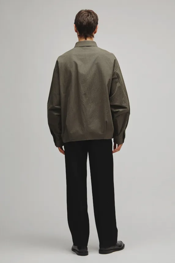 RERACS BALLOON CARDIGAN SHIRT