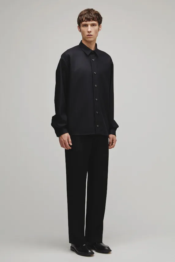 RERACS REGULAR COLLAR FLANNNEL SHIRT