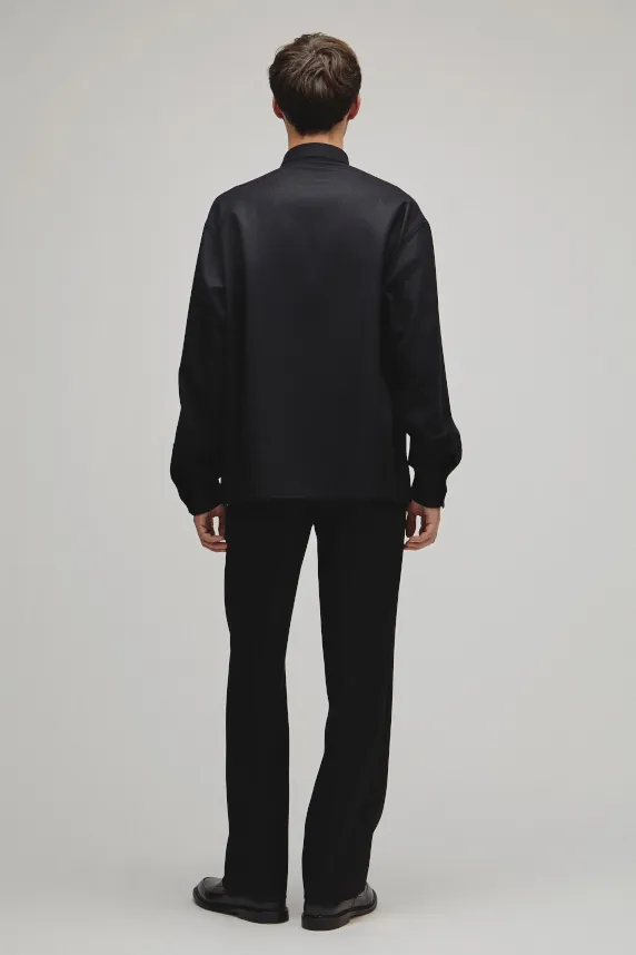 RERACS REGULAR COLLAR FLANNNEL SHIRT